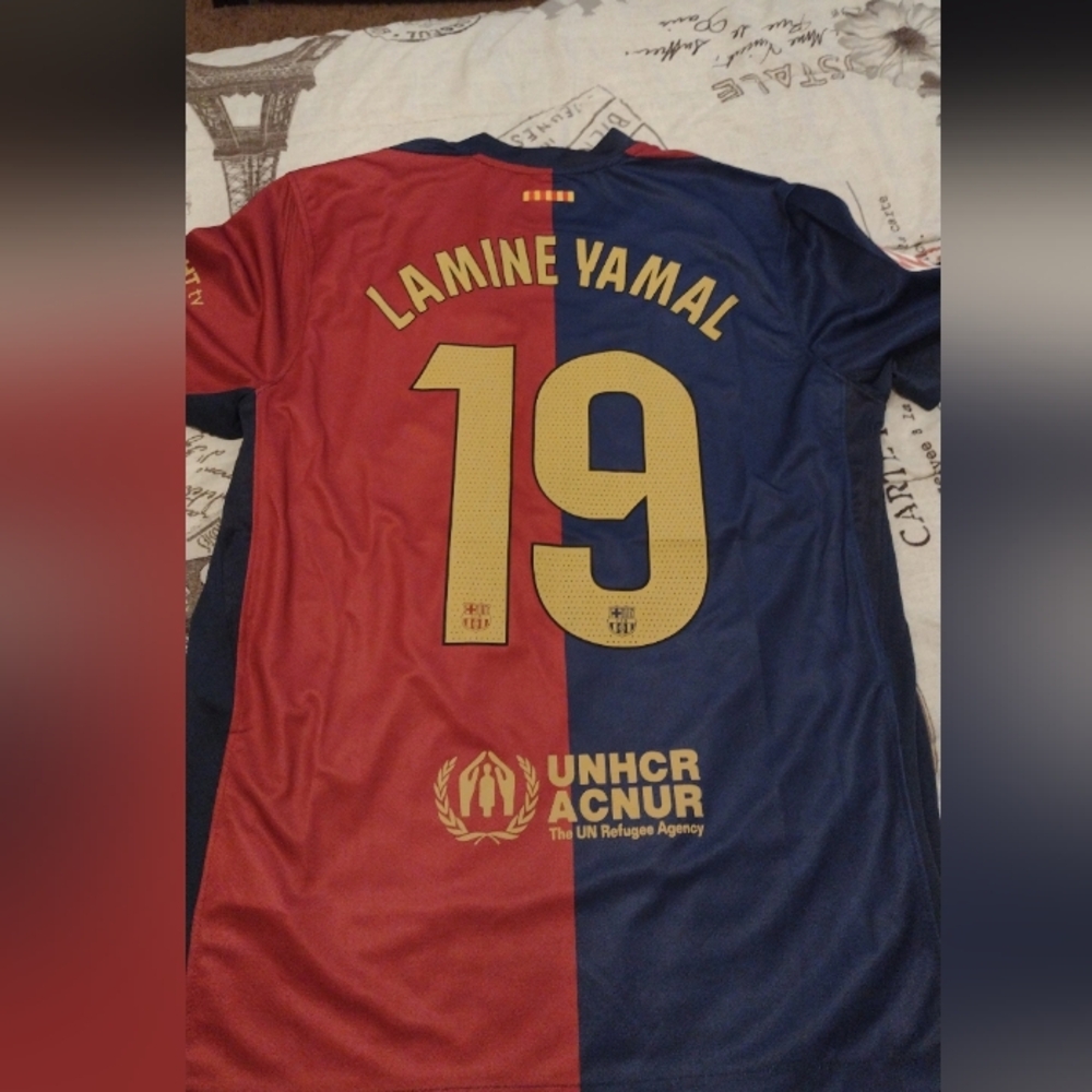 Lamine Yamal Barcelona 2024-2025 Home Jersey